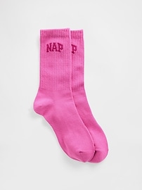 Image number 1 showing, NAP Logo Crew Socks