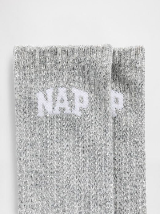 Image number 2 showing, NAP Logo Crew Socks