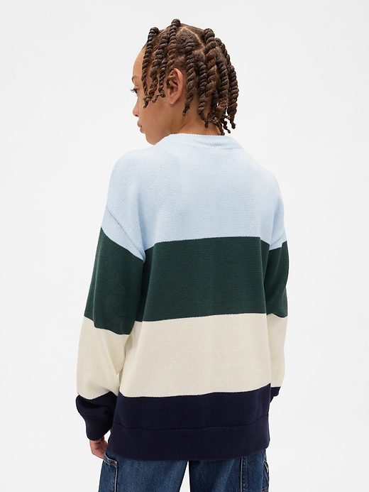 Image number 3 showing, Kids Relaxed Crewneck Sweater