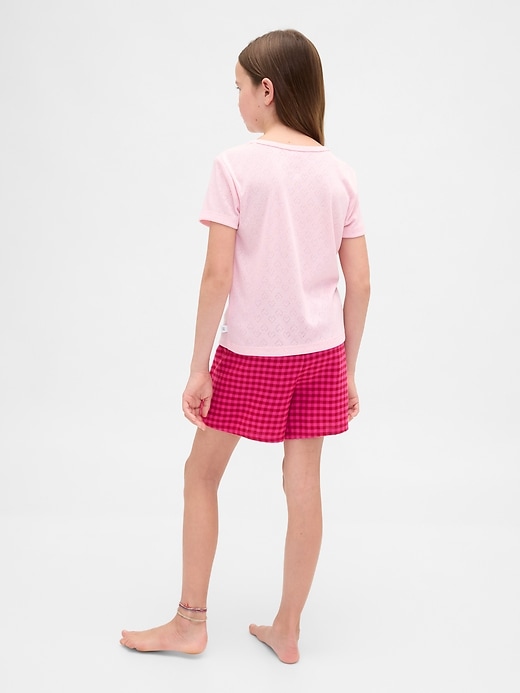 Image number 3 showing, Kids Recycled Flannel PJ Boxer Shorts