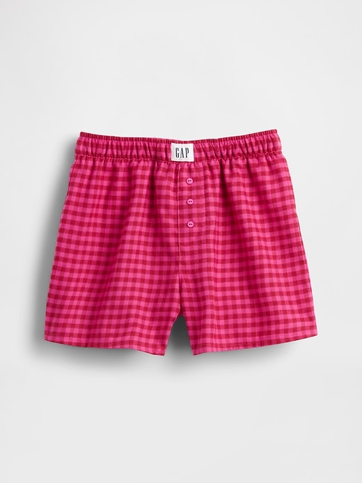 Image number 2 showing, Kids Recycled Flannel PJ Boxer Shorts