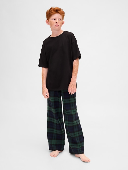Kids Recycled Flannel PJ Pants