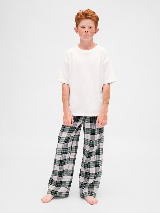 Image number 3 showing, Kids Recycled Flannel PJ Pants