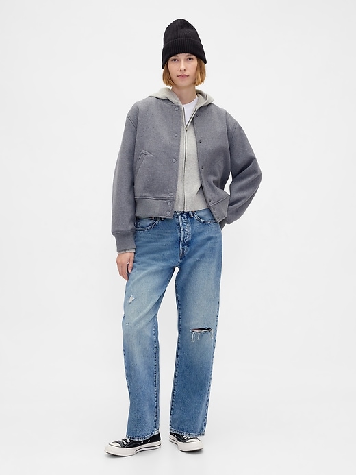 Image number 2 showing, CashSoft Sweater Zip Hoodie