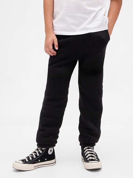 Image number 4 showing, Kids Relaxed Sherpa-Lined Joggers