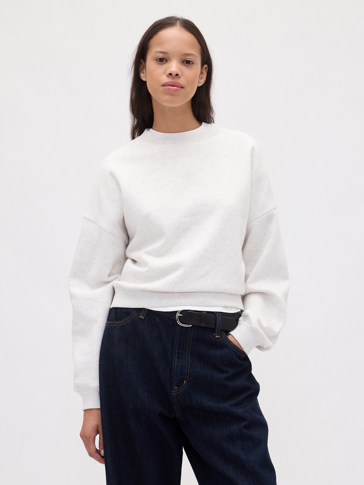 VintageSoft Wedge Crewneck Sweatshirt