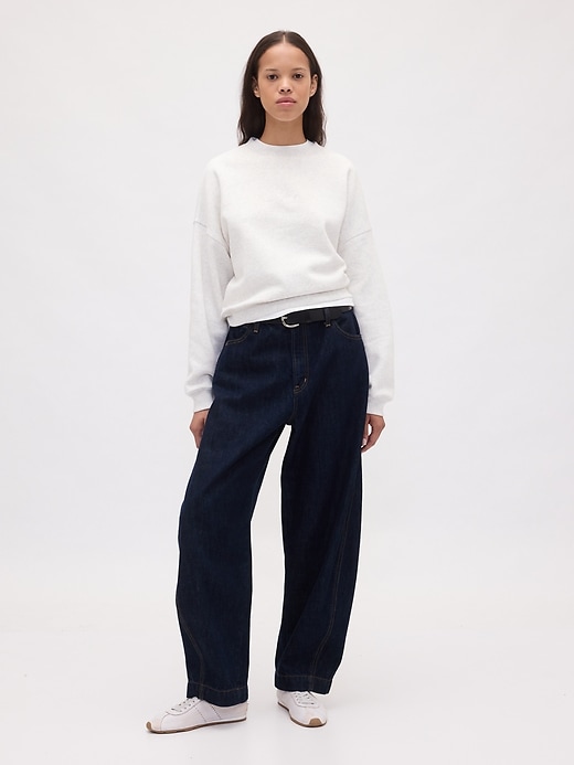 Image number 2 showing, VintageSoft Wedge Crewneck Sweatshirt