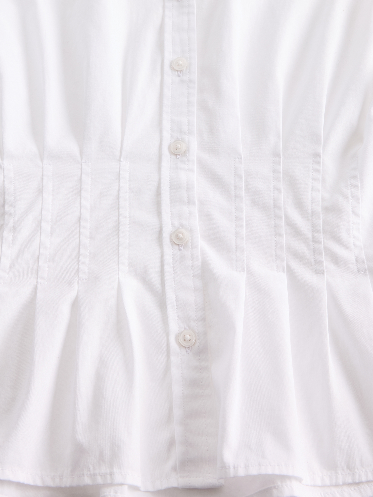 Organic Cotton Poplin Fitted Shirt
