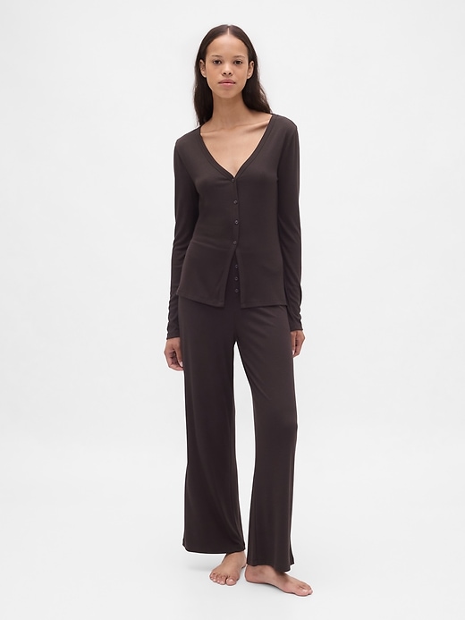 Image number 2 showing, Mini Rib PJ Cardigan