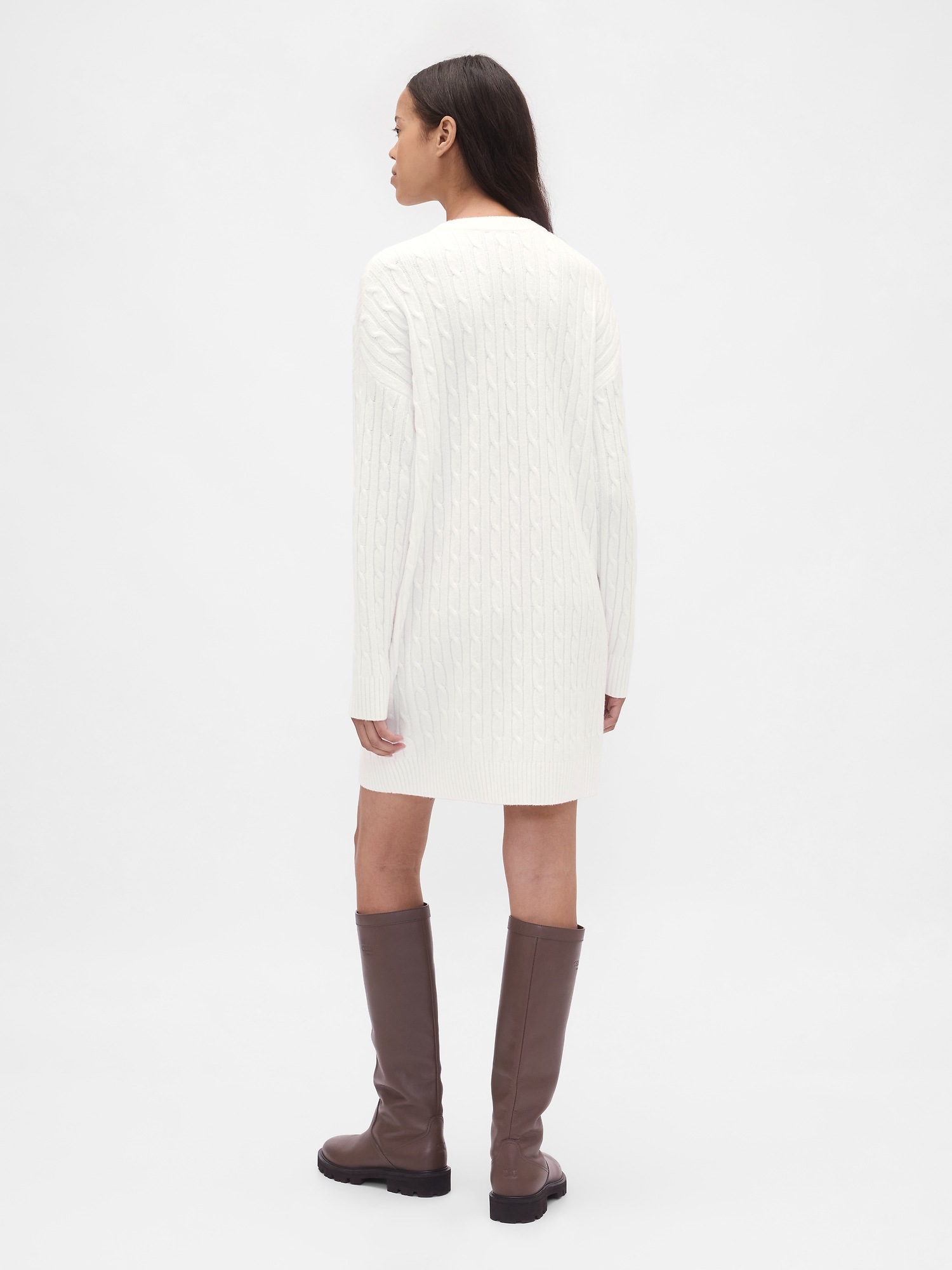 CashSoft Cable-Knit Mini Sweater Dress | Gap CashSoft Cable-Knit Mini Sweater Dress | Gap