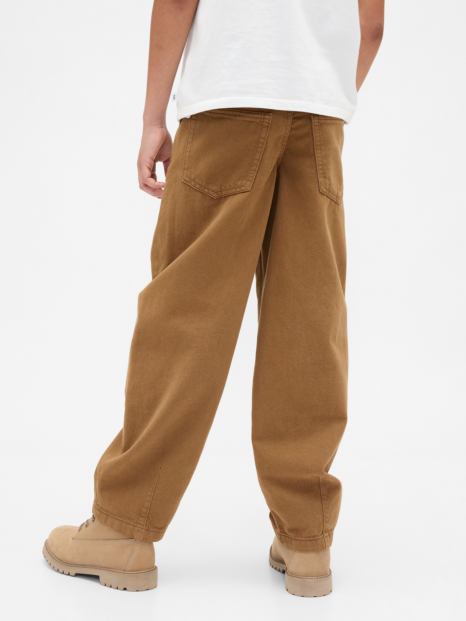 Kids Baggy Taper Jeans