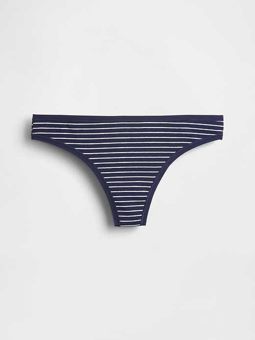 Image number 4 showing, Organic Stretch Cotton Thong