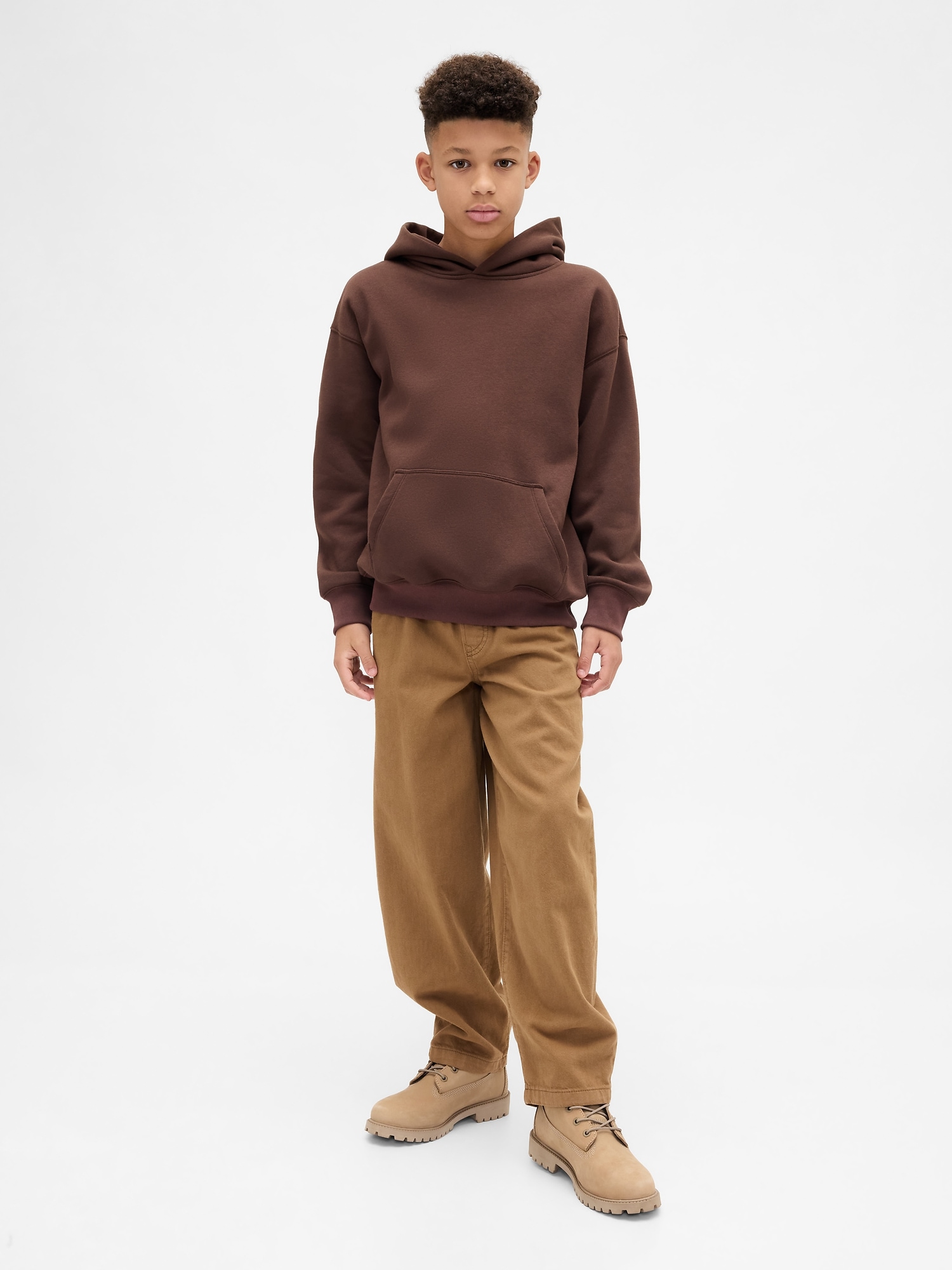 Kids Baggy Taper Jeans