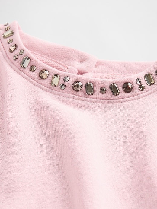 Image number 5 showing, Kids Embellished Dolman Sweatshirt