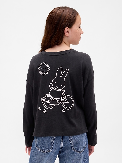 Image number 3 showing, Kids Miffy Oversized Graphic T-Shirt