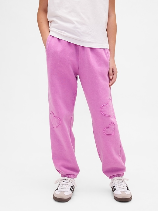 Image number 3 showing, Kids VintageSoft Relaxed Patch Joggers