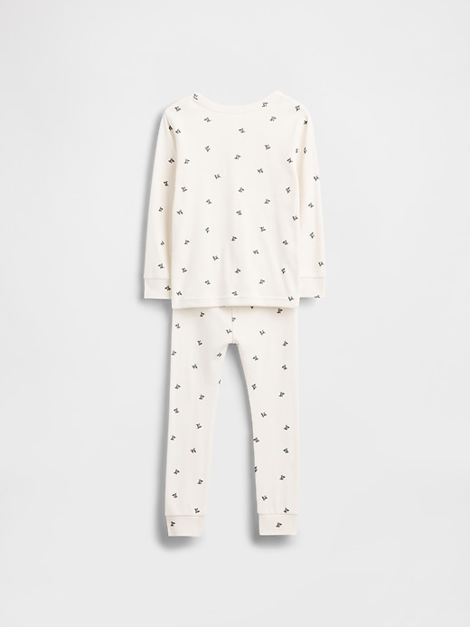 Image number 2 showing, Kids & Baby Organic Brushed Cotton Holiday PJ Set