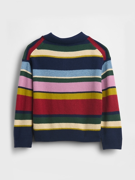 Image number 2 showing, Baby & Toddler CashSoft Polo Sweater