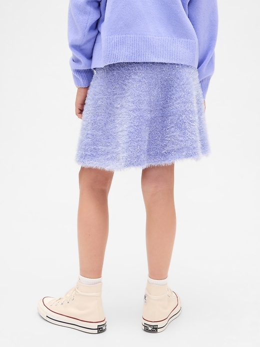 Image number 4 showing, Kids Wicked Tinsel Eyelash Sweater Skirt