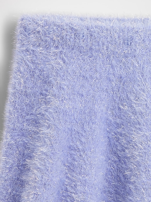 Image number 5 showing, Kids Wicked Tinsel Eyelash Sweater Skirt