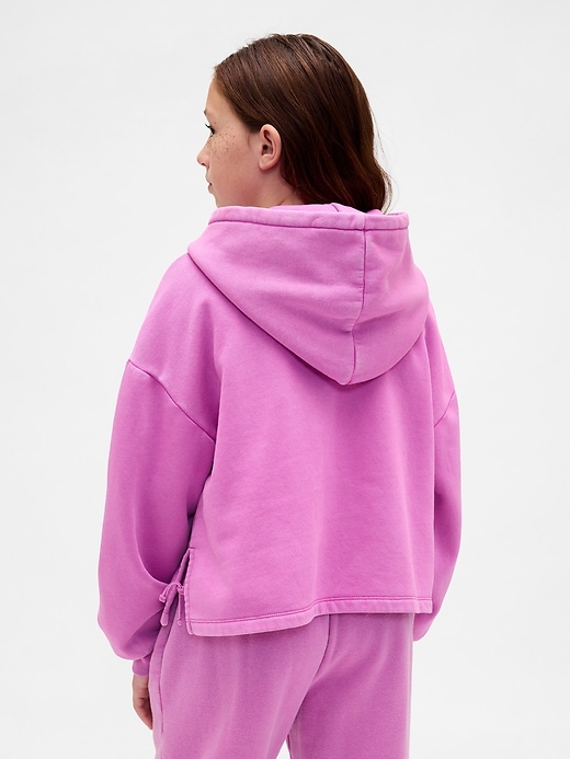 Image number 3 showing, Kids VintageSoft Relaxed Patch Hoodie