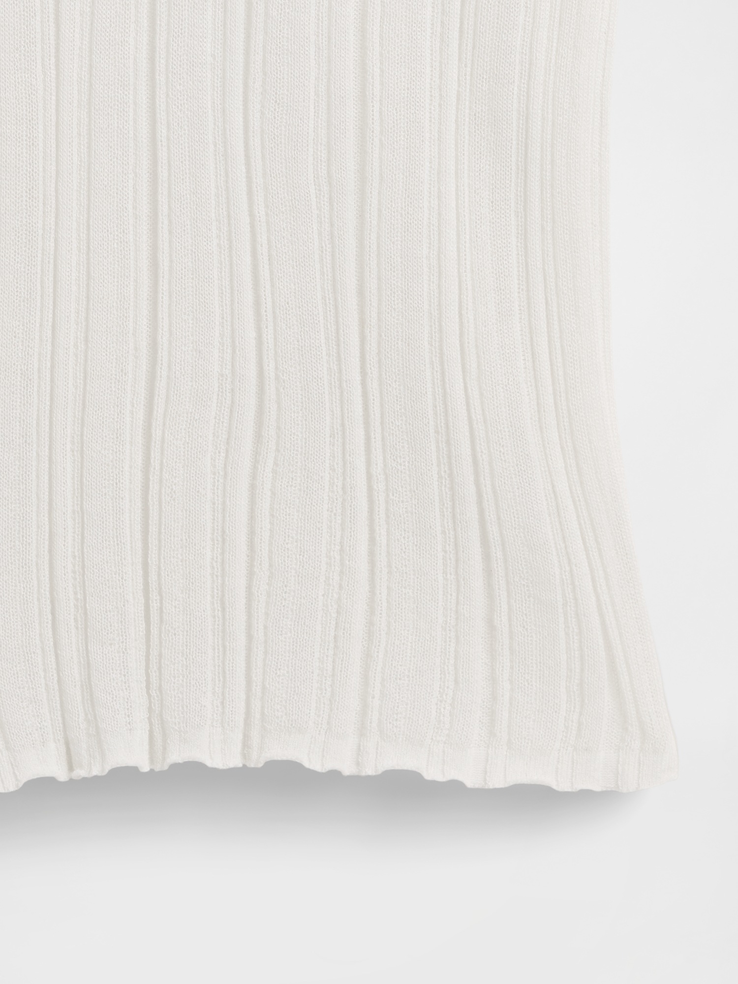 Sheer Rib Henley Sweater | Gap