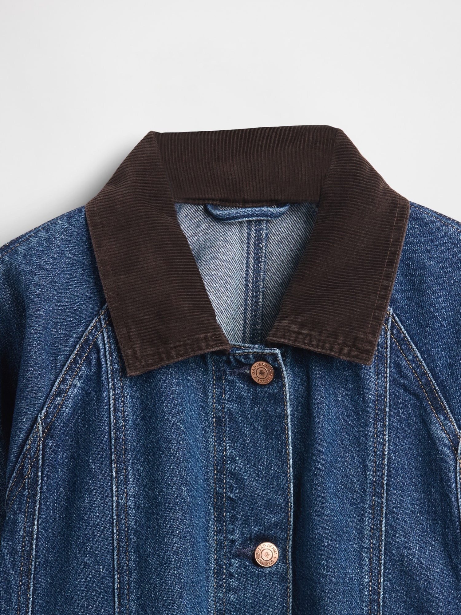 UltraSoft Denim Swing Chore Jacket