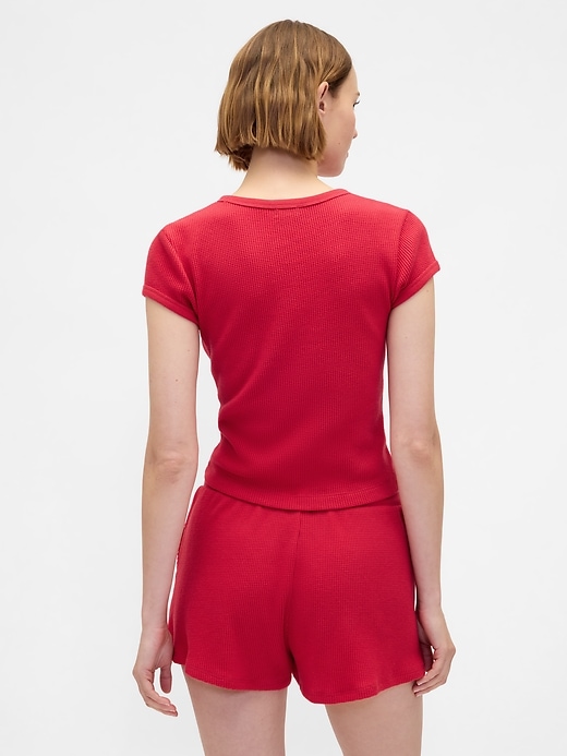 Image number 3 showing, Waffle PJ T-Shirt