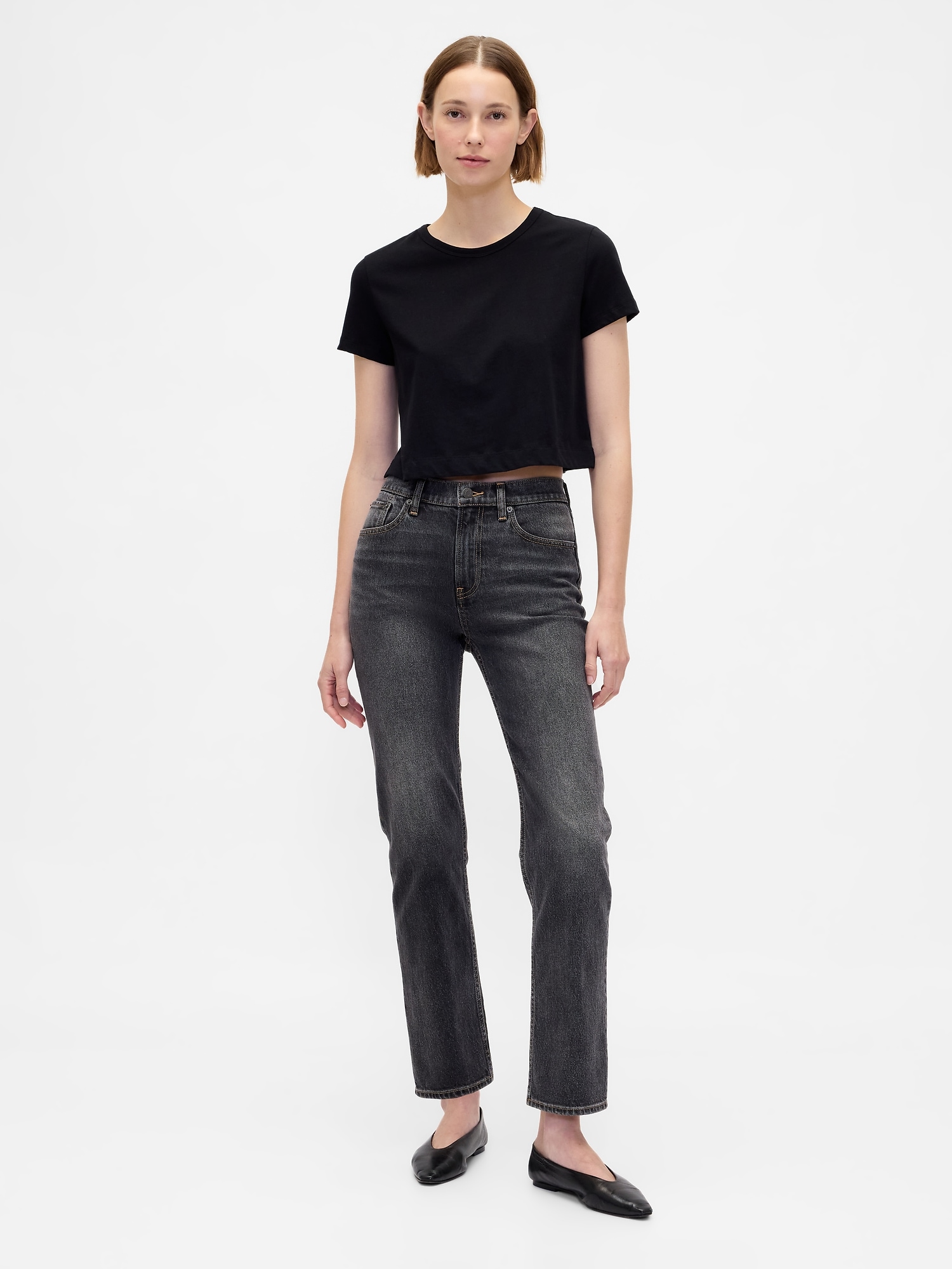 High Rise ’90s Slim Straight Jeans