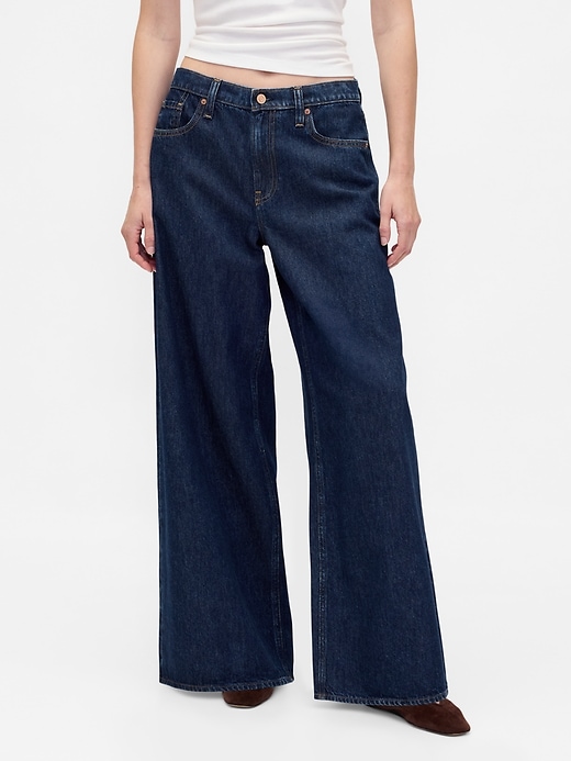 Image number 2 showing, Low Slung Extra Baggy Jeans