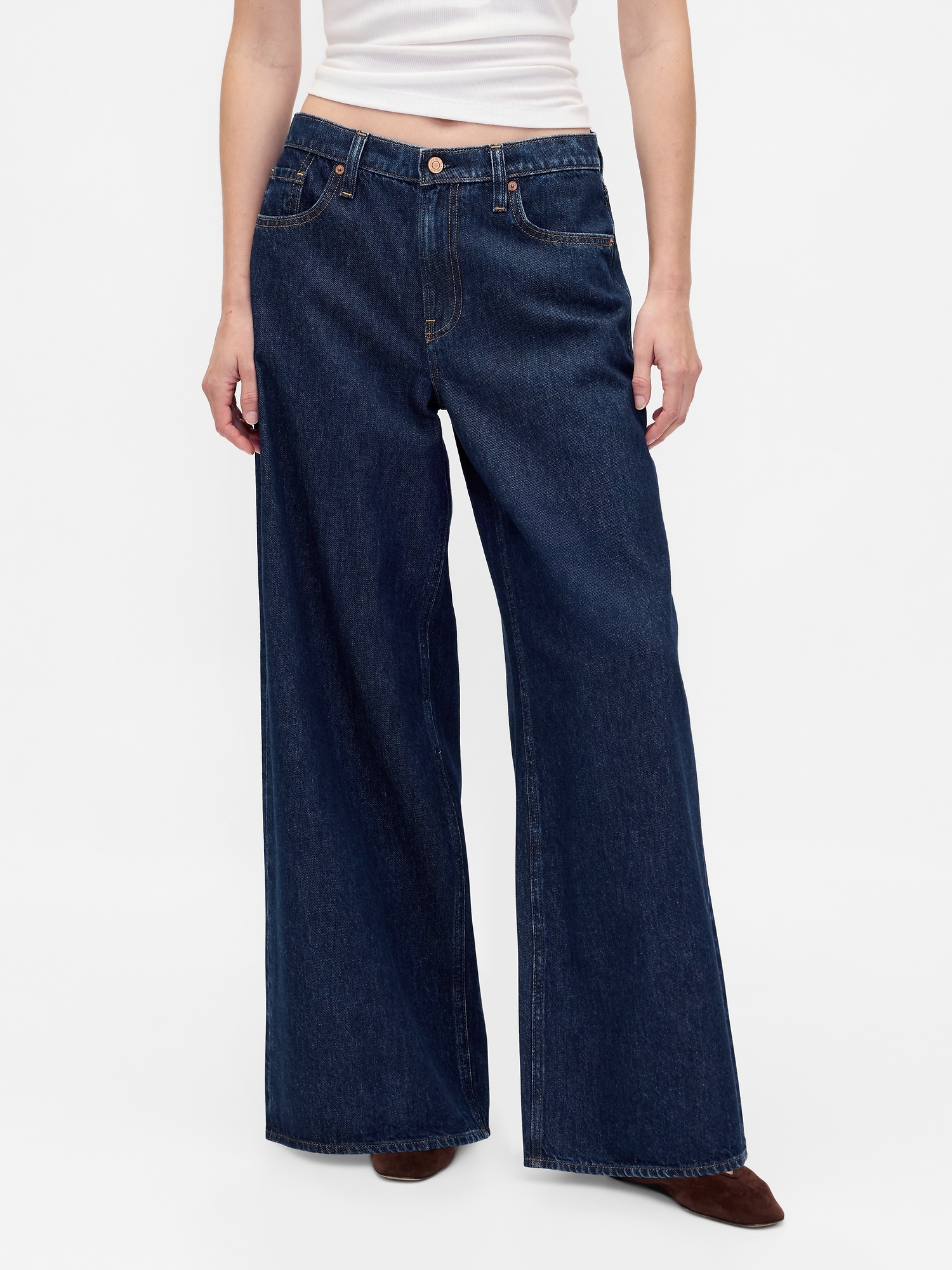 Low Slung Extra Baggy Jeans