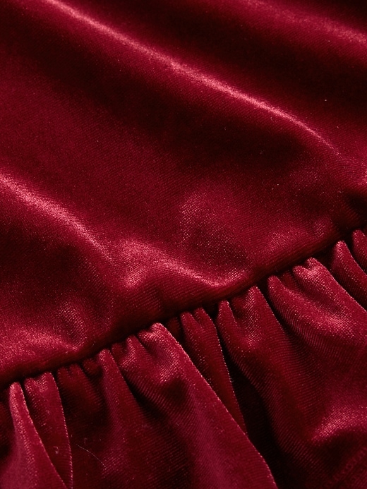 Image number 5 showing, Kids Velour Peplum Top