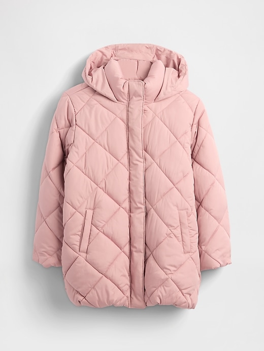 Image number 2 showing, Kids Quilted Puffer Coat