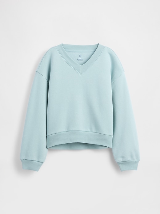 Image number 2 showing, Kids VintageSoft Relaxed V-Neck Sweatshirt