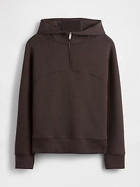 Image number 4 showing, GapFit Oversized Quarter-Zip Hoodie