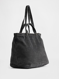 Image number 2 showing, Denim Tote Bag