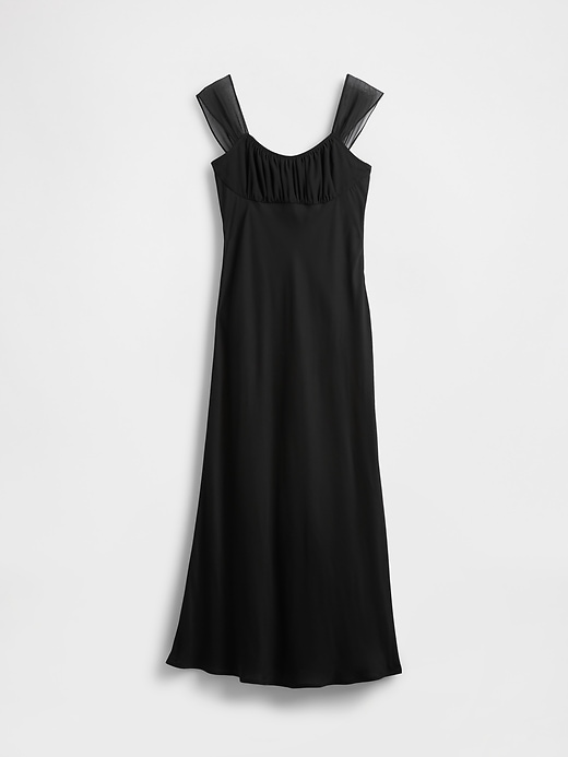 Image number 5 showing, Mixed Media Maxi Dress