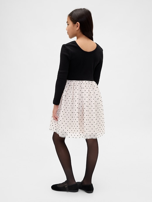 Image number 3 showing, Kids Mixed Media Dress