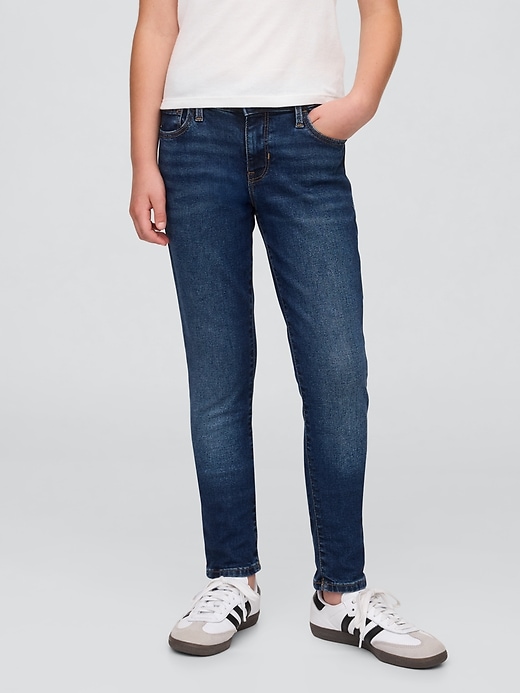 Image number 2 showing, Kids Mid Rise Everyday Super Skinny Jeans