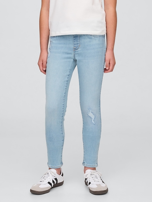 Image number 2 showing, Kids Mid Rise Pull-On Jeggings