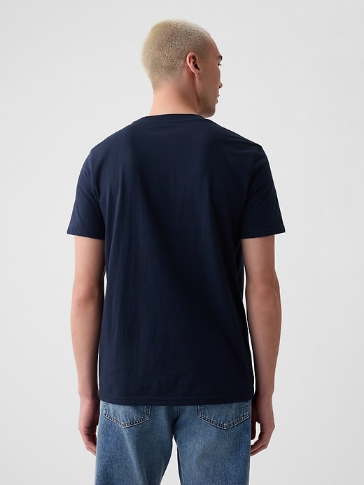 Image number 2 showing, Adult Organic Cotton Pocket T-Shirt
