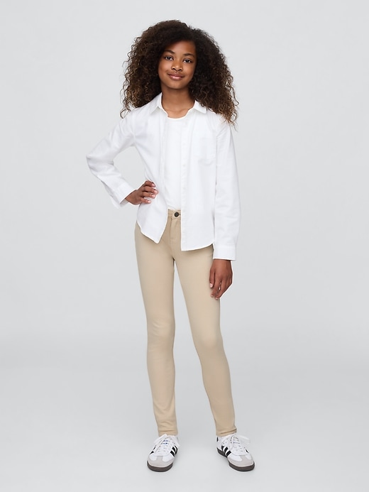 Image number 1 showing, Kids Uniform Ponte Pants