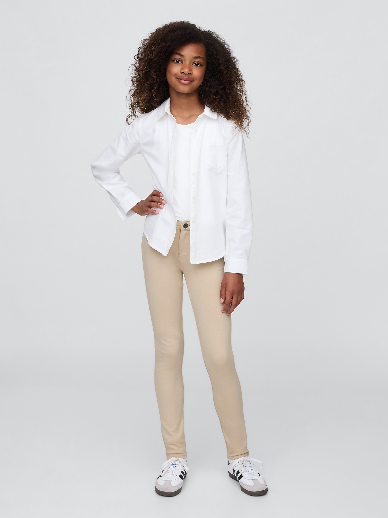 Kids Uniform Ponte Pants