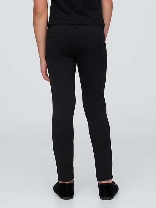 L'image numéro 3 présente Pantalon d'uniforme en tricot ponte pour Enfant