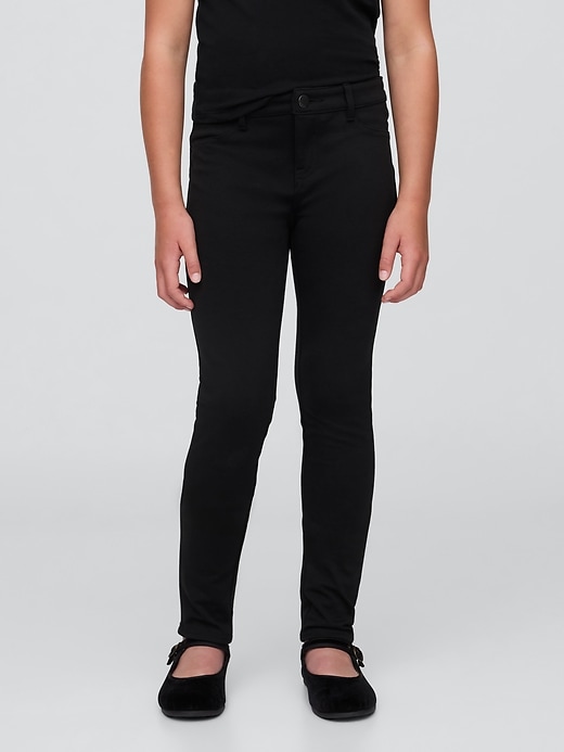 L'image numéro 2 présente Pantalon d'uniforme en tricot ponte pour Enfant