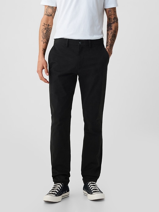 L'image numéro 1 présente Kaki moderne moulant