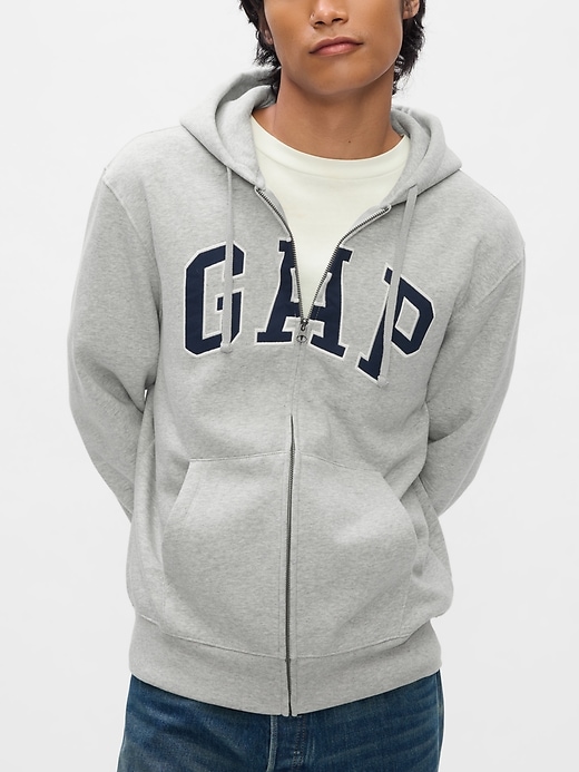 Image number 4 showing, Adult VintageSoft Arch Logo Full-Zip Hoodie