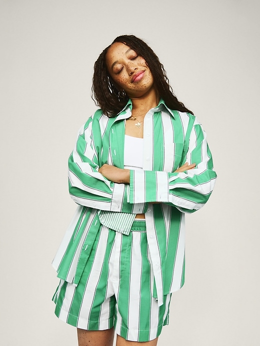 Image number 8 showing, Organic Cotton Poplin Boxer Shorts