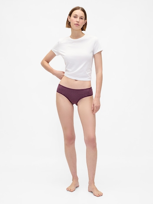 Image number 3 showing, Organic Stretch Cotton Hipster