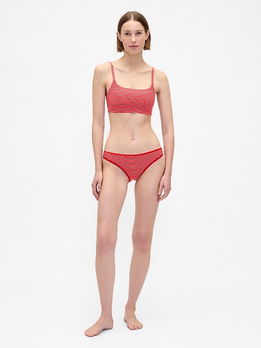 Image number 3 showing, Organic Stretch Cotton Bikini (3-Pack)
